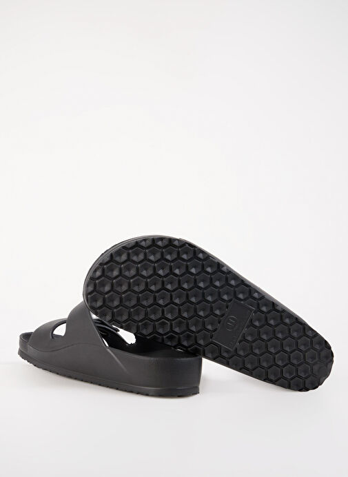 Fabrika Siyah Erkek Plaj Terliği TOMAS - Görsel 10