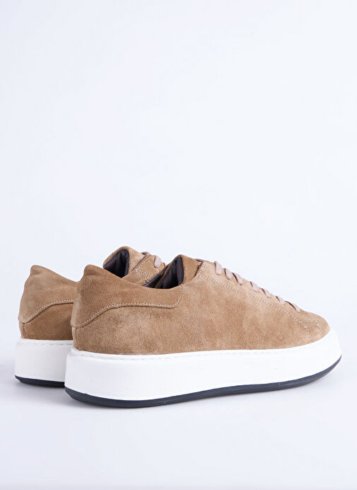 Fabrika Bej Erkek Süet Sneaker JAROD - Görsel 6