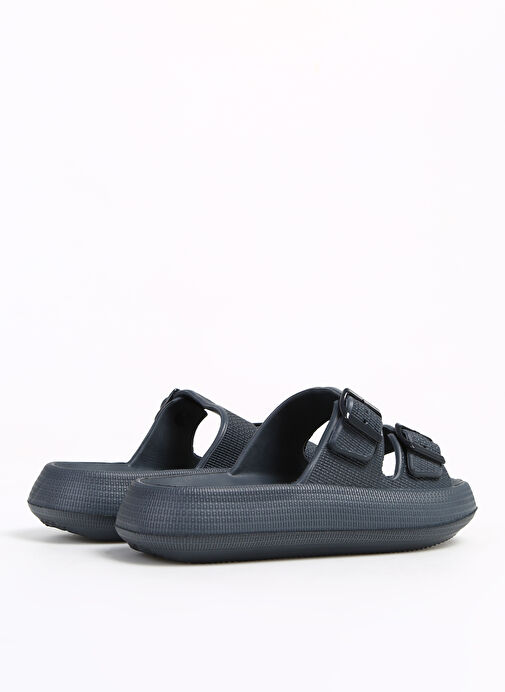 Fabrika Antrasit Erkek Plaj Terliği ESTELLA - Görsel 4