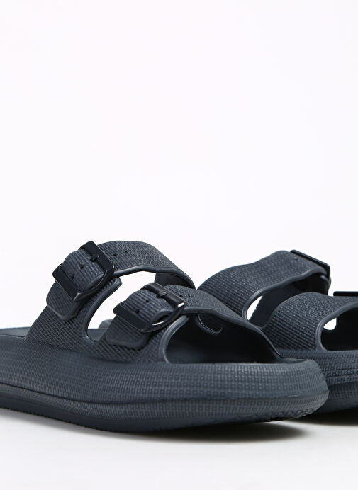 Fabrika Antrasit Erkek Plaj Terliği ESTELLA - Görsel 6