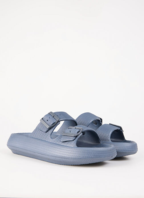 Fabrika Antrasit Erkek Plaj Terliği ESTELLA - Görsel 8