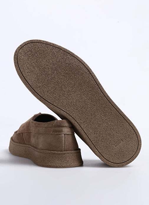 Fabrika Bej Erkek Süet Günlük Ayakkabı PERUN - Görsel 5