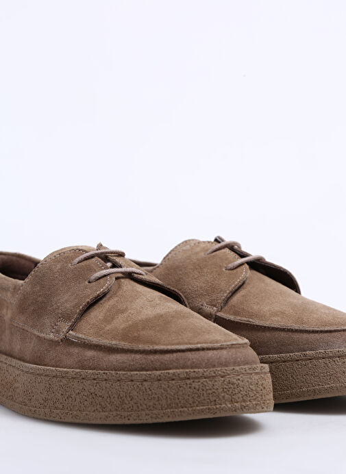 Fabrika Bej Erkek Süet Günlük Ayakkabı PERUN - Görsel 6