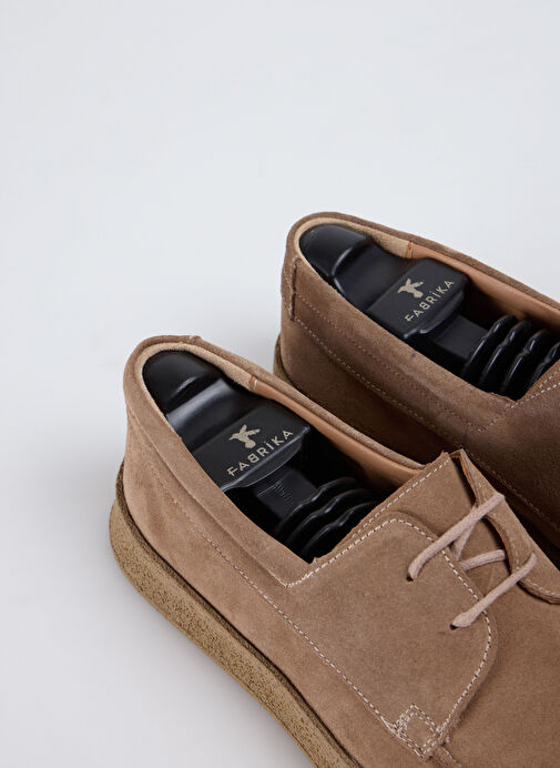 Fabrika Bej Erkek Süet Günlük Ayakkabı PERUN - Görsel 10