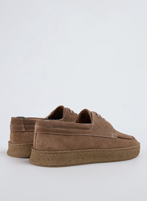 Fabrika Bej Erkek Süet Günlük Ayakkabı PERUN - Görsel 11