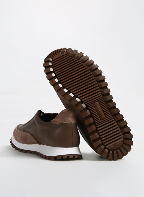 Fabrika Vizon Erkek Deri Sneaker LESLEY - Görsel 5