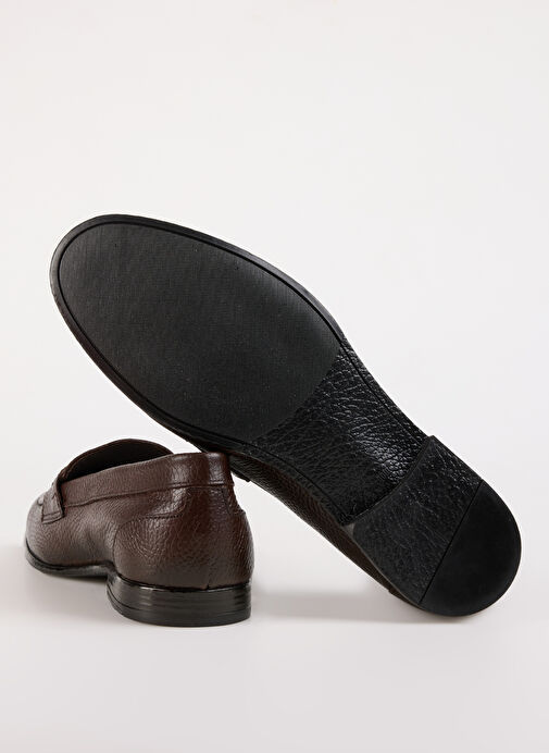 Fabrika Kahverengi Erkek Deri Klasik Ayakkabı REUBEN - Görsel 10