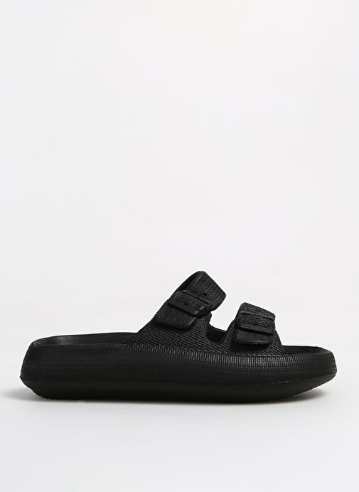 Fabrika Siyah Erkek Plaj Terliği ESTELLA - Görsel 2