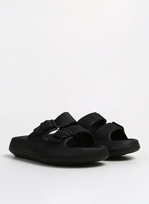 Fabrika Siyah Erkek Plaj Terliği ESTELLA - Görsel 3