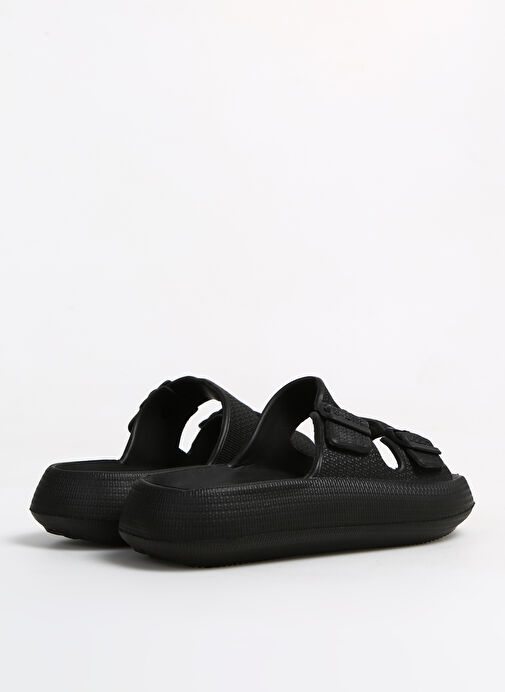 Fabrika Siyah Erkek Plaj Terliği ESTELLA - Görsel 5