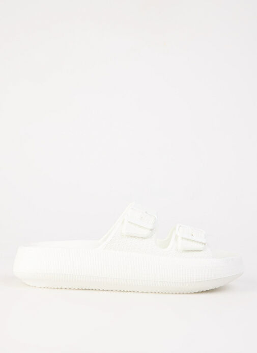 Fabrika Beyaz Erkek Plaj Terliği ESTELLA - Görsel 7