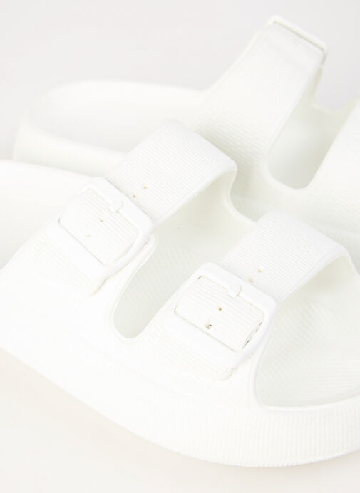 Fabrika Beyaz Erkek Plaj Terliği ESTELLA - Görsel 9