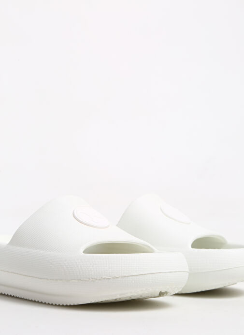 Fabrika Beyaz Kadın Plaj Terliği MIMOZA - Görsel 6