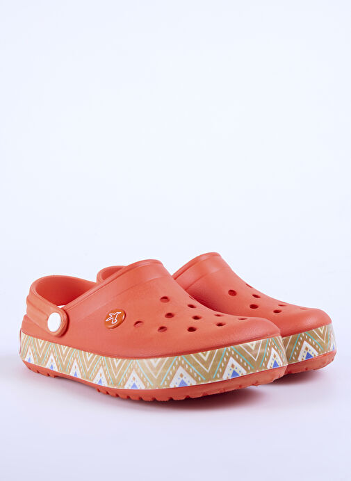 Fabrika Turuncu Kadın Plaj Terliği TESY - Görsel 3