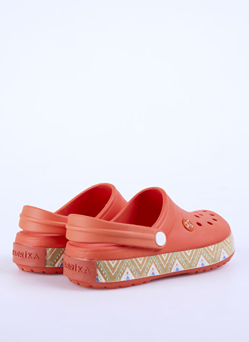 Fabrika Turuncu Kadın Plaj Terliği TESY - Görsel 5