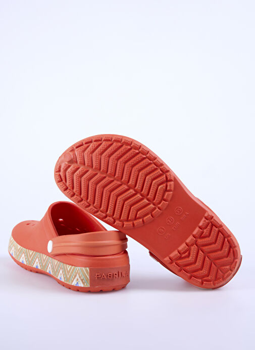 Fabrika Turuncu Kadın Plaj Terliği TESY - Görsel 6