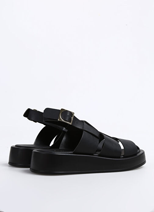 Fabrika Siyah Kadın Sandalet TRISHNA - Görsel 4