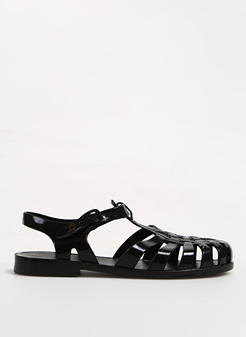 Fabrika Siyah Kadın Plaj Terliği KALKEN NEW - Görsel 2