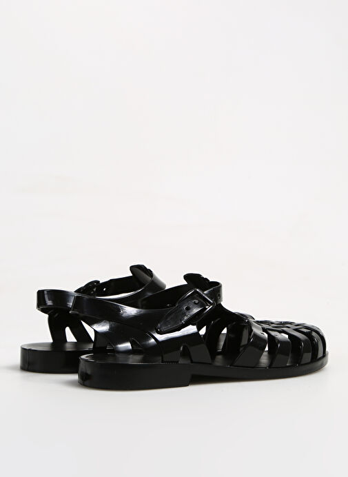 Fabrika Siyah Kadın Plaj Terliği KALKEN NEW - Görsel 4