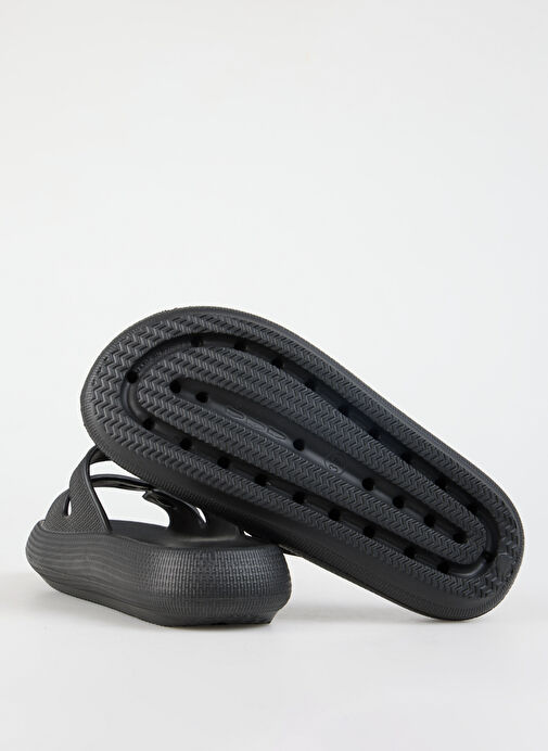 Fabrika Siyah Kadın Plaj Terliği SANJAY - Görsel 10