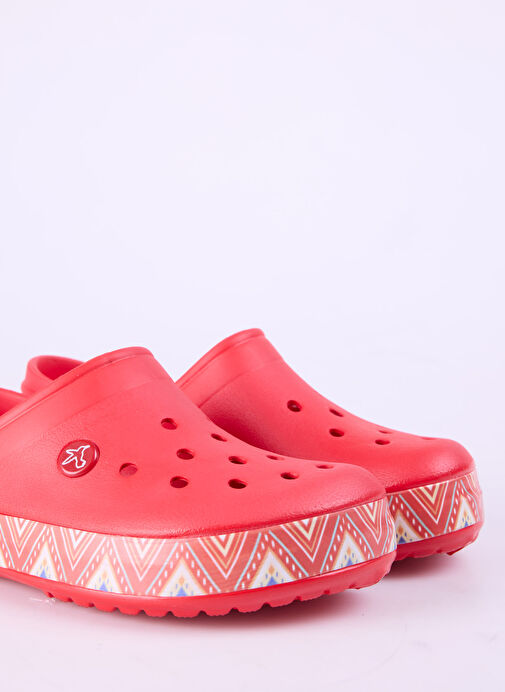 Fabrika Kırmızı Kadın Plaj Terliği TESY - Görsel 6