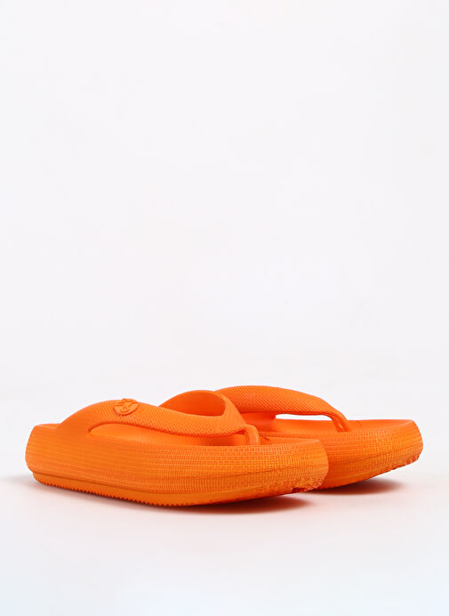 Fabrika Turuncu Kadın Plaj Terliği MARTINYA - Görsel 3