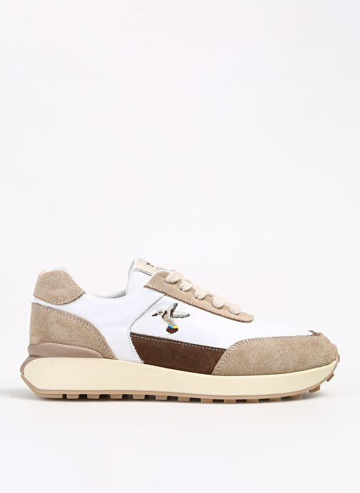 Fabrika Beyaz-Bej Kadın Sneaker MARISSA - Görsel 2