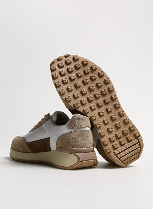 Fabrika Beyaz-Bej Kadın Sneaker MARISSA - Görsel 5