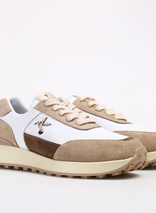 Fabrika Beyaz-Bej Kadın Sneaker MARISSA - Görsel 6