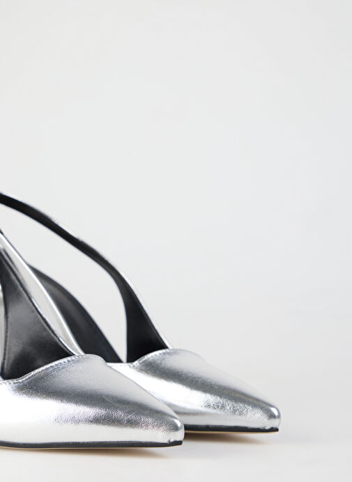 Fabrika Gümüş Kadın Stiletto LINOS - Görsel 11