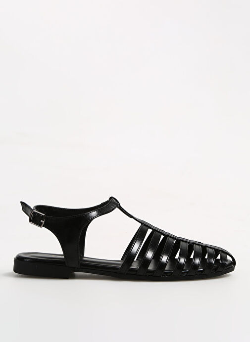 Fabrika Siyah Kadın Sandalet NASEEM - Görsel 2