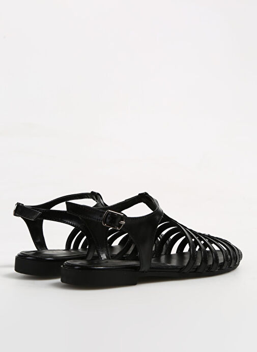 Fabrika Siyah Kadın Sandalet NASEEM - Görsel 4
