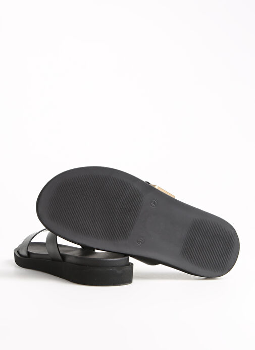 Fabrika Siyah Kadın Terlik ARMIDA - Görsel 5