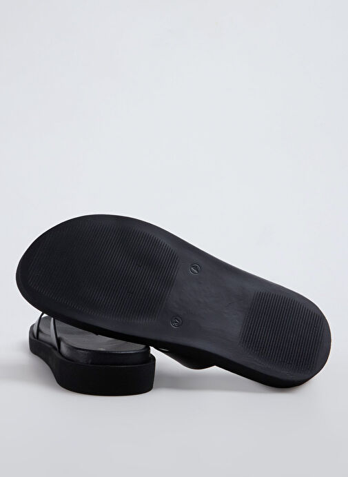 Fabrika Siyah Kadın Terlik ARMIDA - Görsel 10