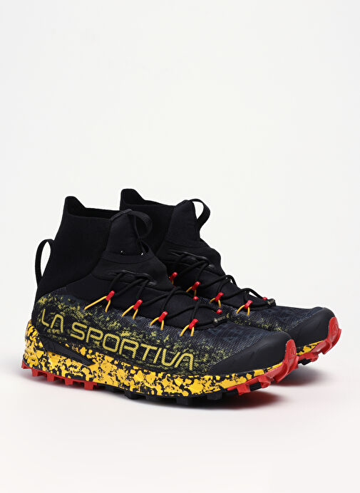La Sportiva A36H999100 URAGANO GTX Siyah - Sarı Erkek Outdoor Ayakkabı - Görsel 3