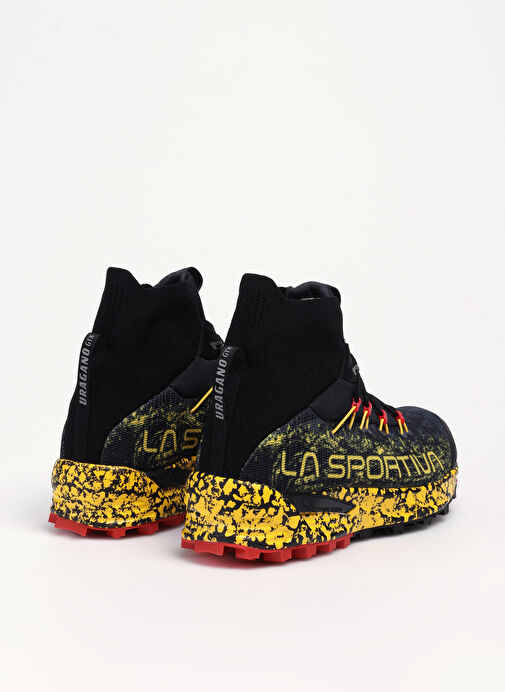 La Sportiva A36H999100 URAGANO GTX Siyah - Sarı Erkek Outdoor Ayakkabı - Görsel 4