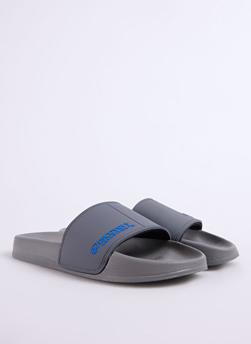 Discovery Expedition Gri-Siyah Erkek Plaj Terliği TUDFUL - Görsel 3