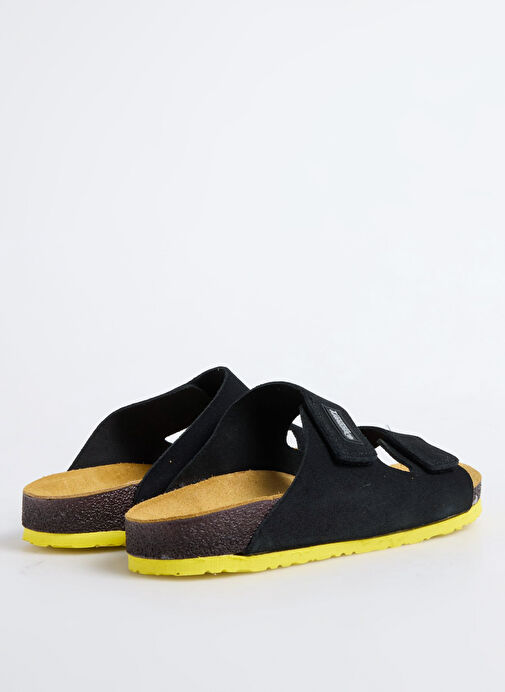 Discovery Expedition Siyah-Sarı Erkek Deri Terlik NEDA - Görsel 4