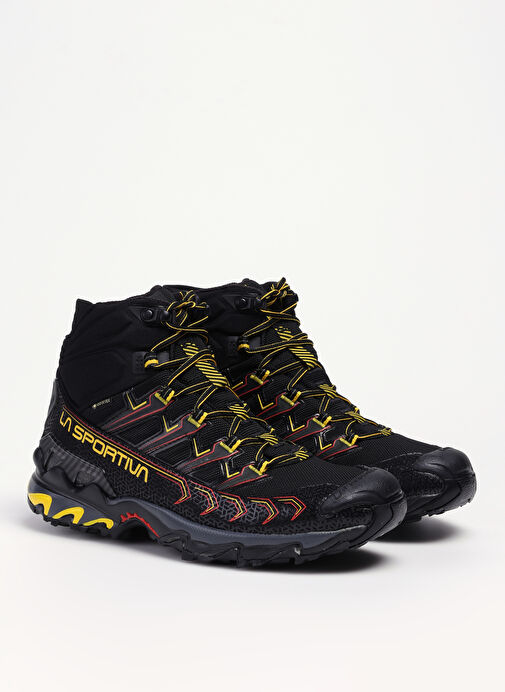 La Sportiva A34B999100 ULTRA RAPTOR II MID Siyah - Sarı Erkek Outdoor Ayakkabı - Görsel 3