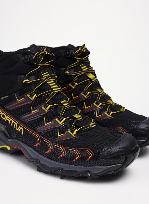La Sportiva A34B999100 ULTRA RAPTOR II MID Siyah - Sarı Erkek Outdoor Ayakkabı - Görsel 6