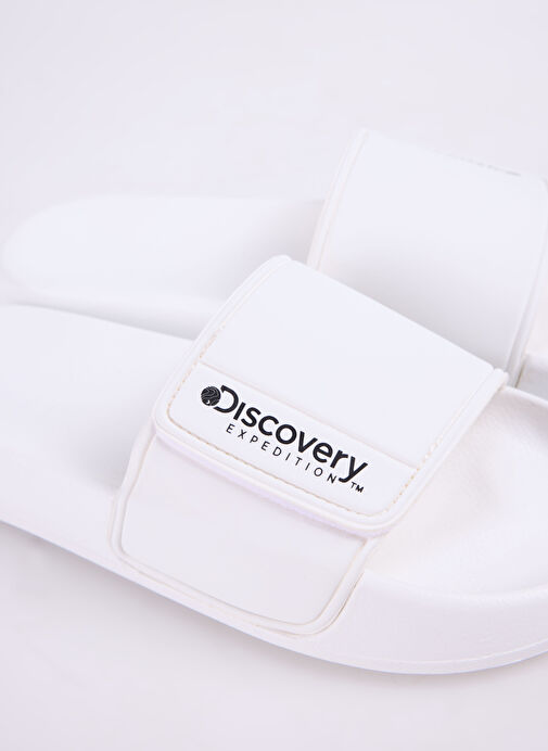 Discovery Expedition Beyaz Erkek Plaj Terliği BERTHA - Görsel 6