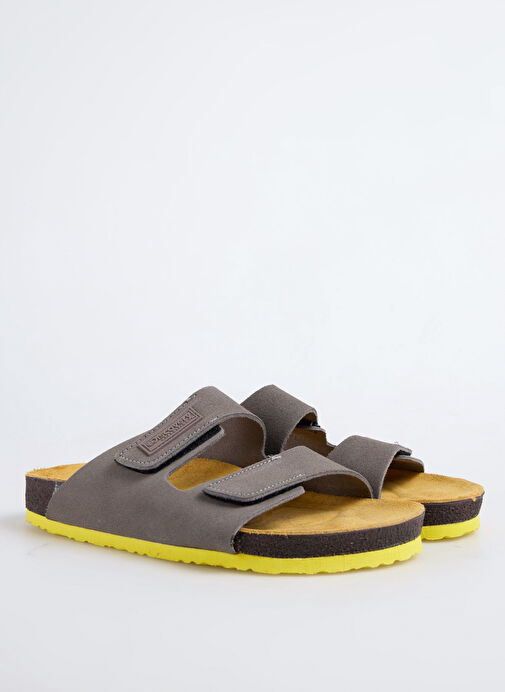 Discovery Expedition Taş Erkek Deri Terlik NEDA - Görsel 3