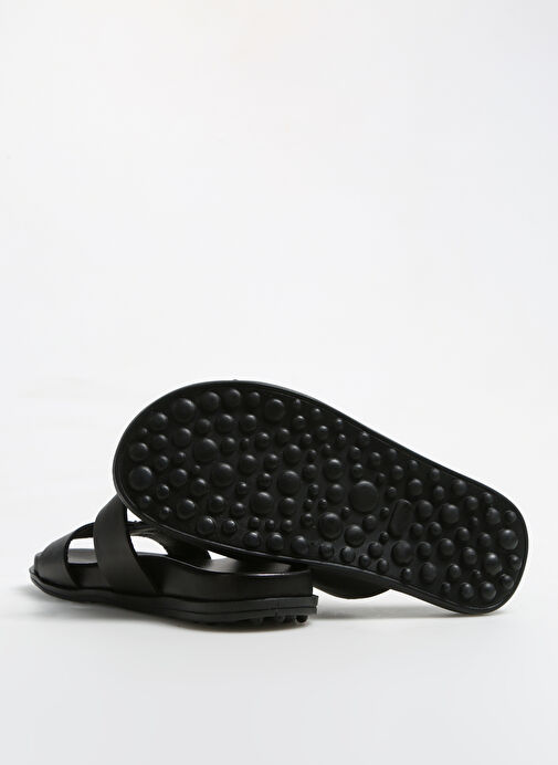 Fabrika Siyah Erkek Deri Terlik DALIBOR - Görsel 5