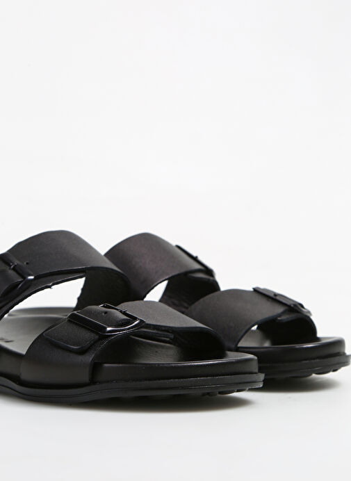 Fabrika Siyah Erkek Deri Terlik DALIBOR - Görsel 6