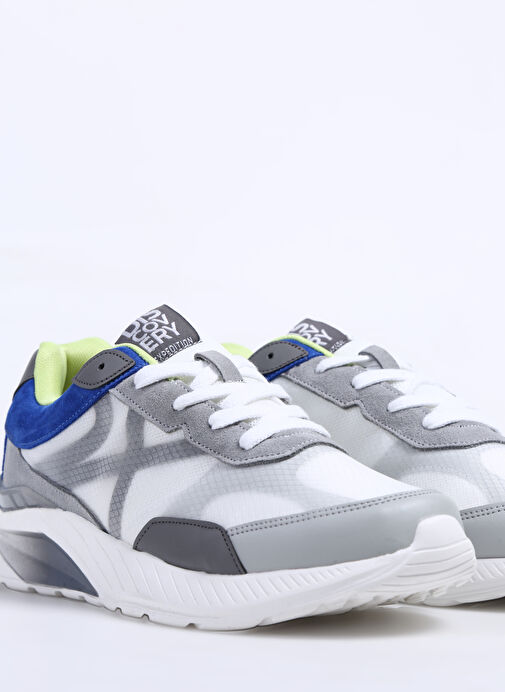 Discovery Expedition Beyaz-Gri Erkek deri Sneaker LAWSON - Görsel 6