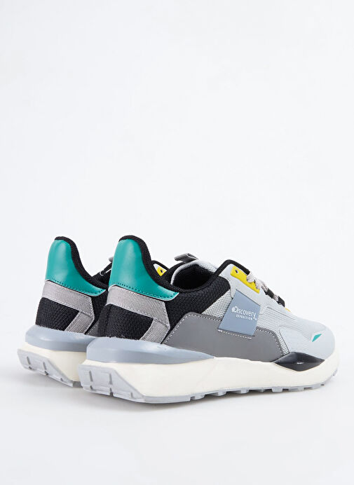 Discovery Expedition Gri-Siyah Erkek Sneaker TRAN - Görsel 9