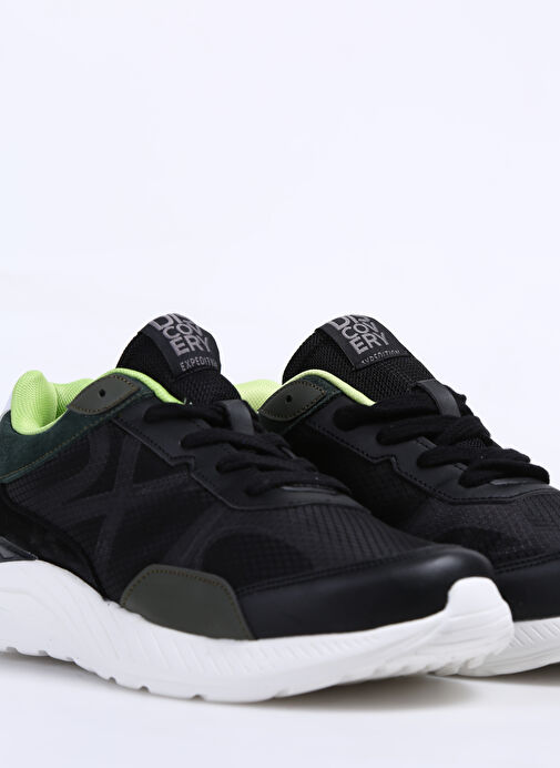 Discovery Expedition Siyah-Yeşil Erkek deri Sneaker LAWSON - Görsel 6