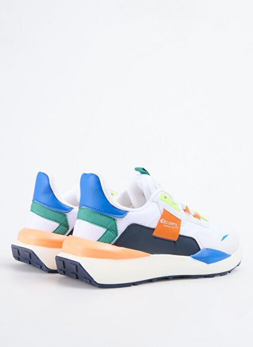Discovery Expedition Beyaz-Mavi Erkek Sneaker TRAN - Görsel 5