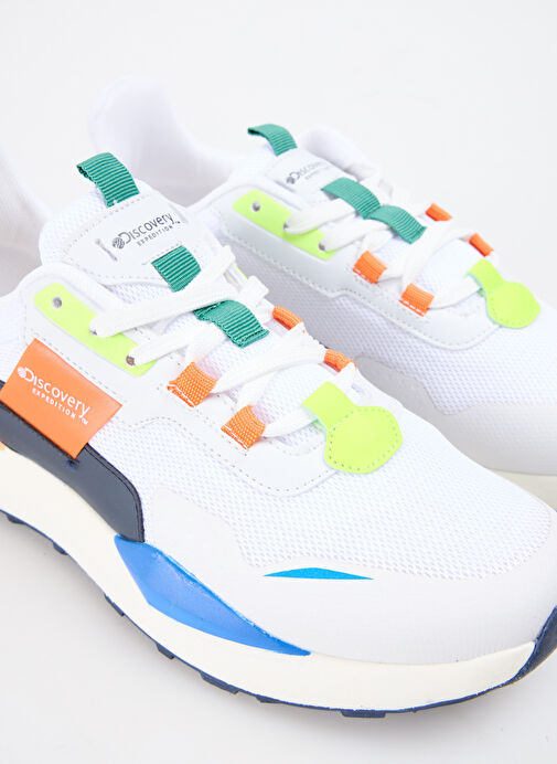 Discovery Expedition Beyaz-Mavi Erkek Sneaker TRAN - Görsel 7