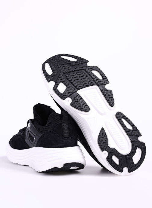 Discovery Expedition Siyah Erkek deri Sneaker GLAD - Görsel 5